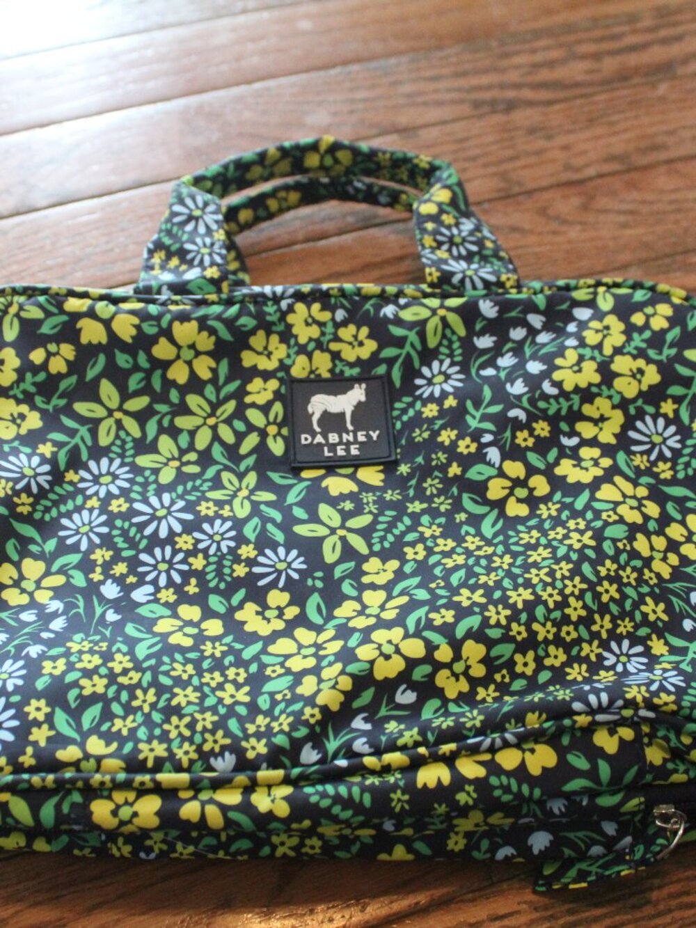 Dabney Lee Bag, Floral Print Weekender Organizing Travel Cosmetic Makeup Bag